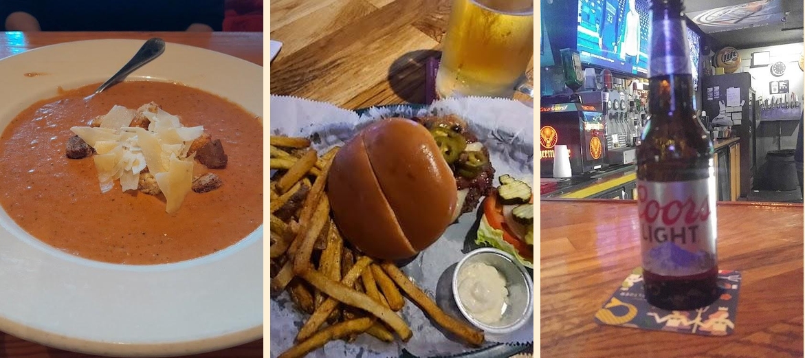 The Pour House Bar and Grill Menu